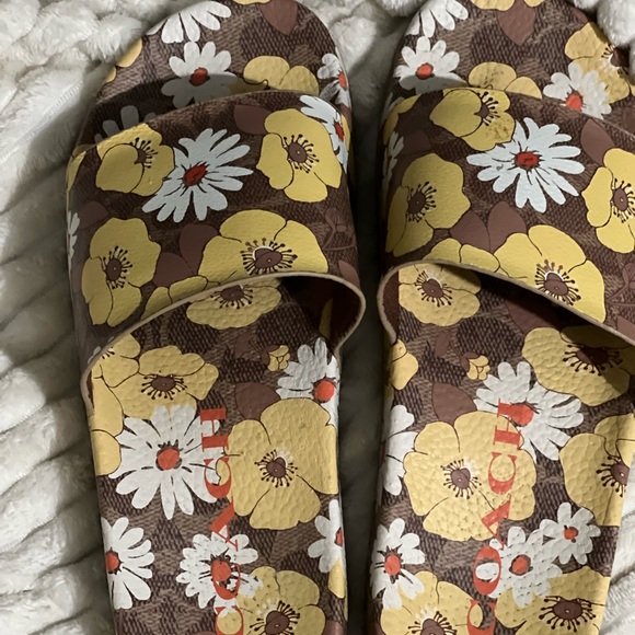 Coach Udele flower slides - Picture 3 of 5